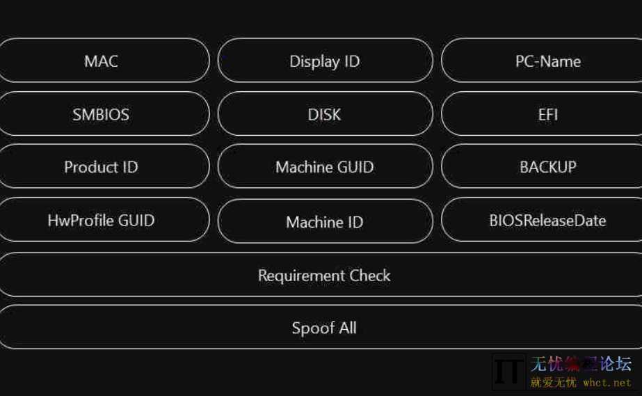 SecHex-Spoofy V1.5.6两款修改机器码工具  2995 无忧技术吧www.92wuyou.cn