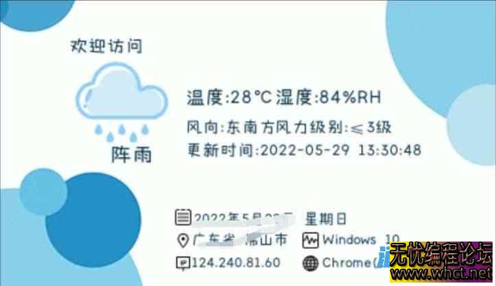 IP签名档美化版api源码PHP  8315 无忧技术吧www.92wuyou.cn