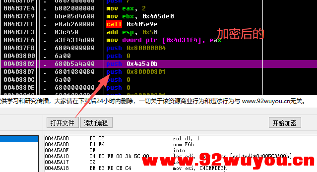 易语言防破解代码变异工具v1.0 带SDK水印保护 修复bug开源  9310 无忧技术吧www.92wuyou.cn